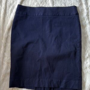 Banana Republic Dark Blue Pencil Skirt